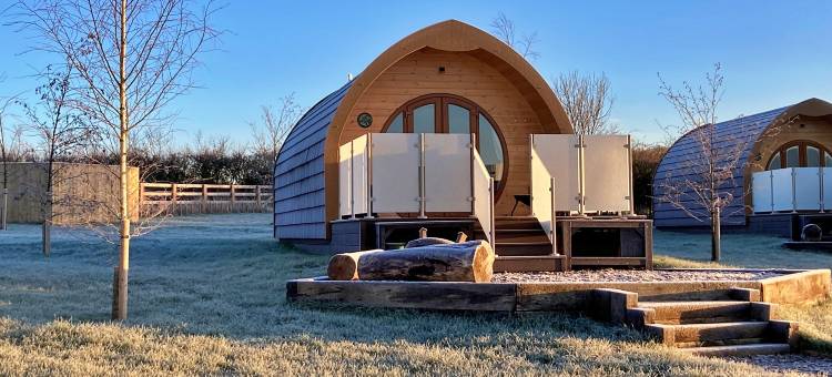 约克郡海岸线附近豪华露营木屋(Glamping Pods in Yorkshire near Coastline)图片