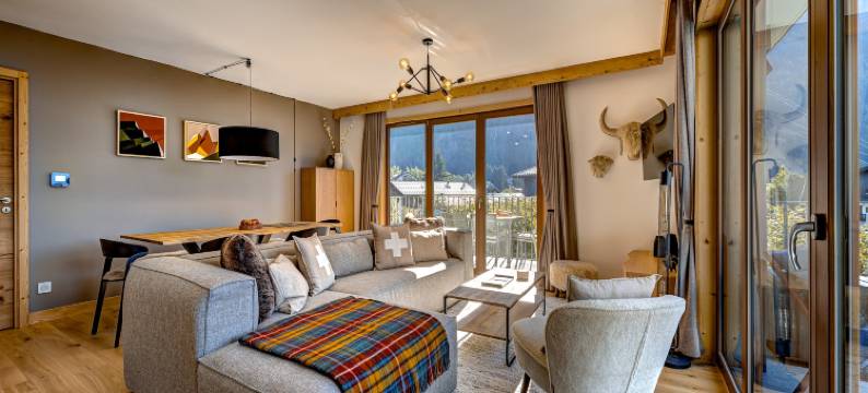 Chic 3-Bed Apartment in Chamonix图片