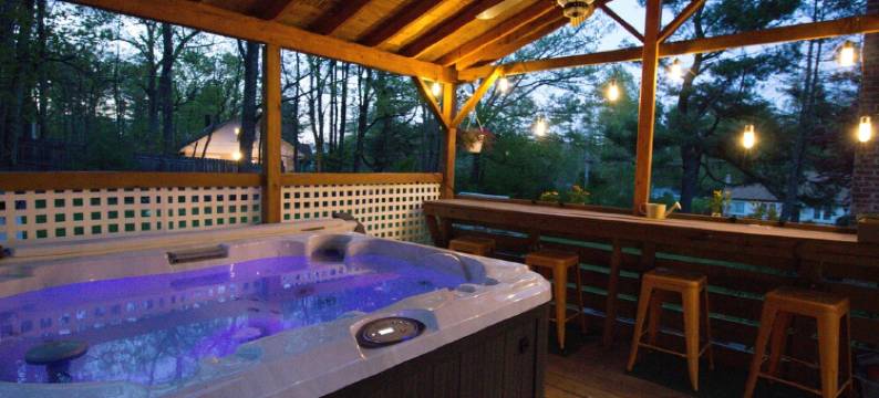 沙旺冈克米尼瓦斯卡公园带火坑和泳池的乡村别墅(Gunks Cottage Fire Pit Pool Near Minnewaska Park)图片