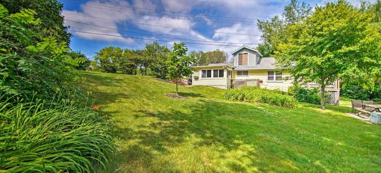 和平的霍里肯工作室，享有洛克河入口！(Peaceful Horicon Studio w/ Rock River Access!)图片