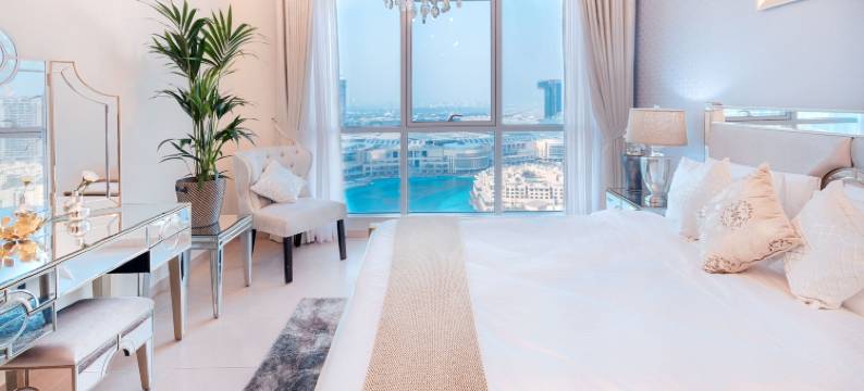 精英皇家公寓 | 布尔哈里法塔和喷泉景观 | 总统(Elite Royal Apartment | Burj Khalifa & Fountain View | the President)图片