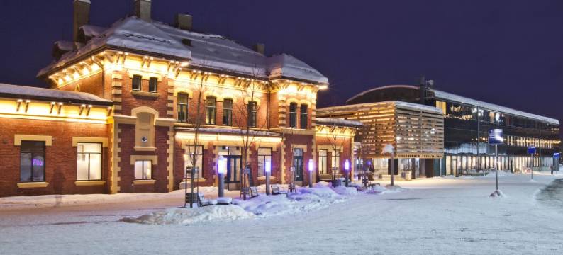 利勒哈默尔斯塔斯霍宁酒店及青年旅馆(Lillehammer Stasjonen Hotel)图片
