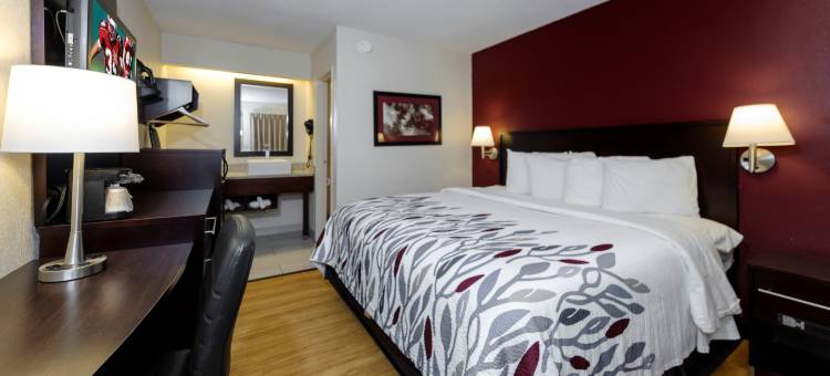 兰辛东密歇根州立大学红顶酒店(Red Roof Inn Lansing East - MSU)图片