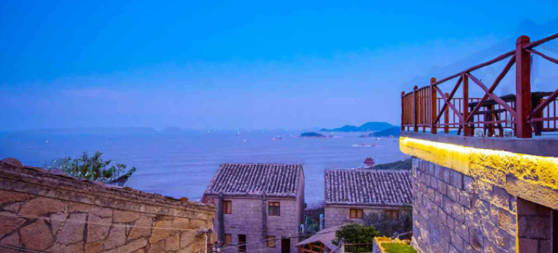 温岭松门石塘聚沙汀沙滩民宿图片