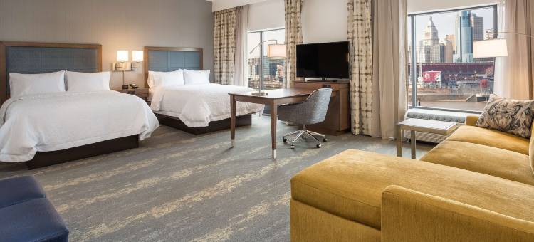 肯塔基辛辛那提新港欢朋套房汽车旅馆(Hampton Inn and Suites Newport/Cincinnati)图片