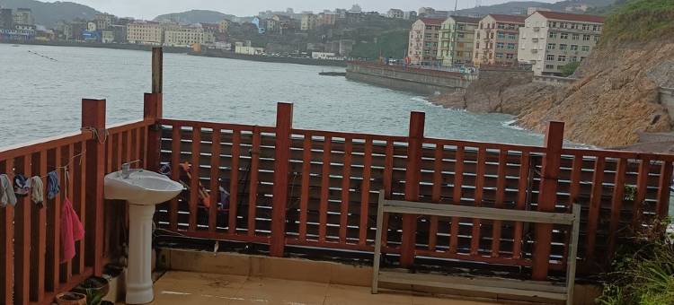 石塘镇金沙滩观海阁图片