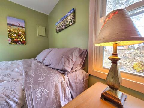 Darling cabin on Lake Huron in the beautiful Les Cheneaux Islands of Cedarville.