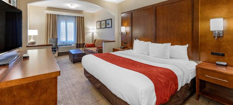 史蒂文生牧场舒舒适套房酒店(Comfort Suites Near Six Flags Magic Mountain)图片