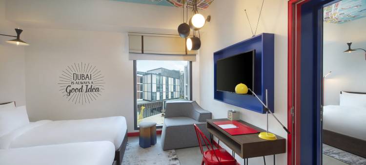 迪拜阿尔西夫希尔顿欢朋酒店(Hampton by Hilton Dubai Al Seef)图片