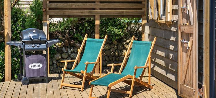 康瓦尔郡山林小屋，享有Widemouth海湾景观(Lodge in Cornwall with Widemouth Bay Views)图片