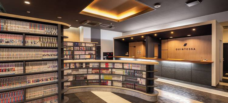 福冈渡边通クインテッサ酒店 Comic&Books(Quintessa Hotel Fukuoka watanabedori Comic&Books)图片