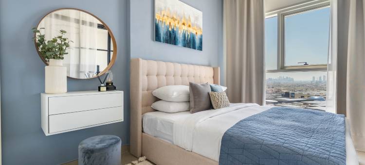 GuestReady - 迪拜山丘高空舒适公寓(GuestReady - Sky-High Comfort at Dubai Hills)图片