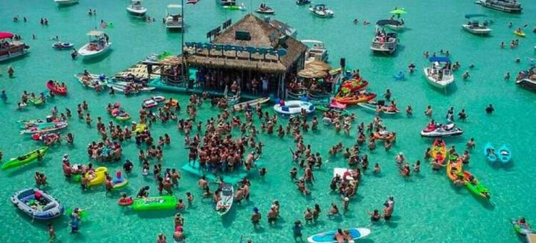 自由风！度假屋距离海滩2个街区！泳池！免费高尔夫球车！(Freestyle! 2 blks to beach! Pool! Free golf cart!)图片