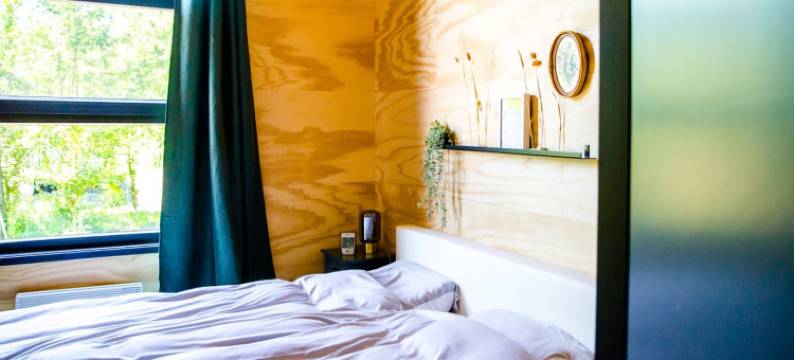 Swarm - 弗里斯兰的3个连在一起的水舍(Swarm - 3 Waterlodges Naast Elkaar in Friesland)图片