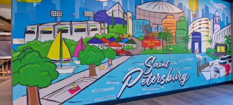 圣彼得堡市中心中央大街希尔顿特鲁酒店(Tru by Hilton St. Petersburg Downtown Central Ave)图片