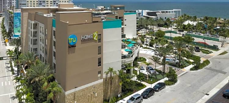 帕诺滩码头希尔顿惠庭套房酒店(Home2 Suites by Hilton Pompano Beach Pier)图片