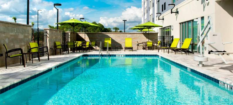 坦帕阳光海岸帕克威万豪SpringHill Suites酒店(SpringHill Suites Tampa Suncoast Parkway)图片