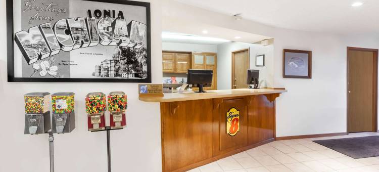 爱奥尼亚温德姆速8酒店(Super 8 by Wyndham Ionia MI)图片