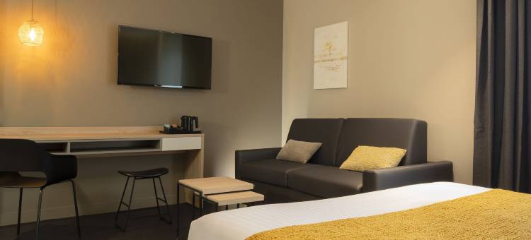 库尔布瓦勒地方士 37 号旅馆(Aparthotel 37 Lodge Courbevoie Paris La Défense)图片