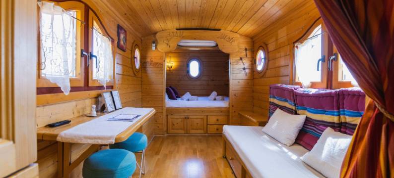 曼侬的露蓬房车旅馆(Roulotte Chez Manon en Luberon)图片