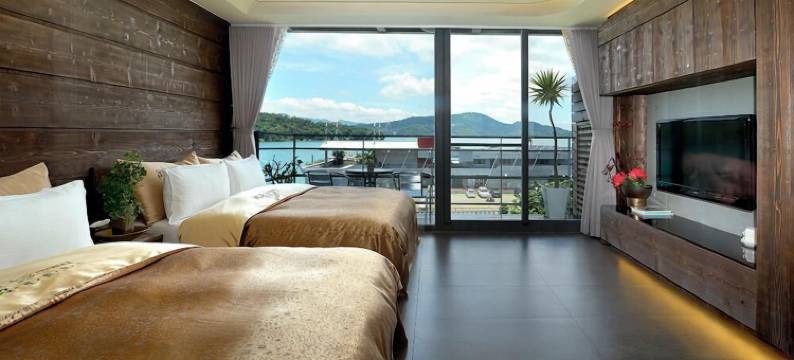 南投日月潭湖景度假旅店图片