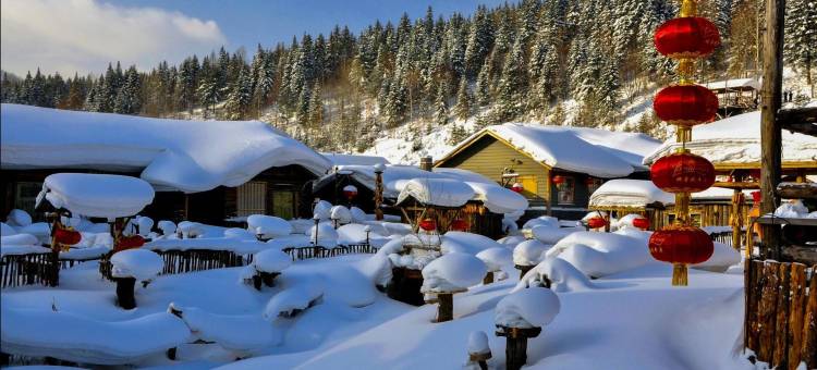 雪谷洪波客栈图片