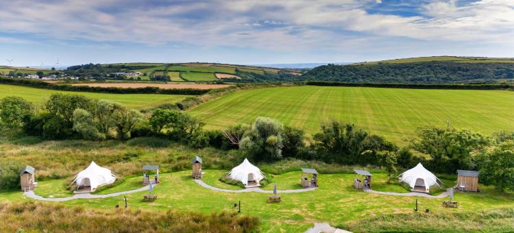Bell Tent in Devon near Stunning Beaches图片