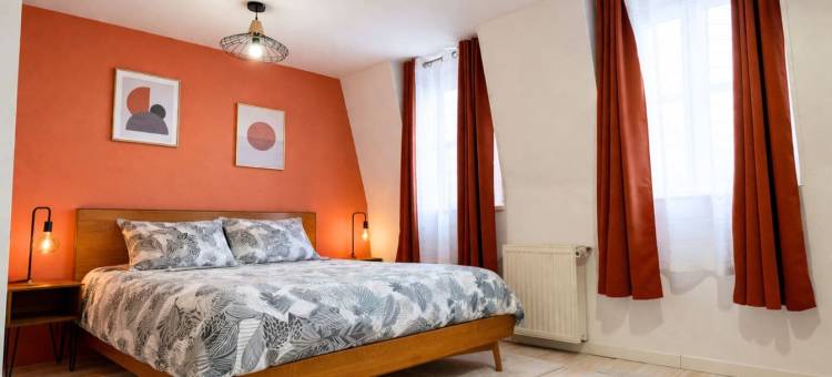 Apart'Moment EN GROUPE - 波希米亚别致(Le Bohemian Chic - 4 Chambres en Hypercentre de Saint-Omer, idéal Pour les Groupes)图片