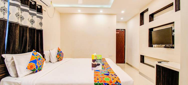 Fabhotel 企业皇冠(FabHotel Corporate Crown - Nr Jyoti Nivas University)图片