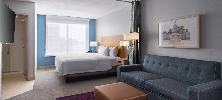 印第安纳波利斯基斯通十字路口希尔顿惠庭酒店(Home2 Suites by Hilton Indianapolis Keystone Crossing)图片