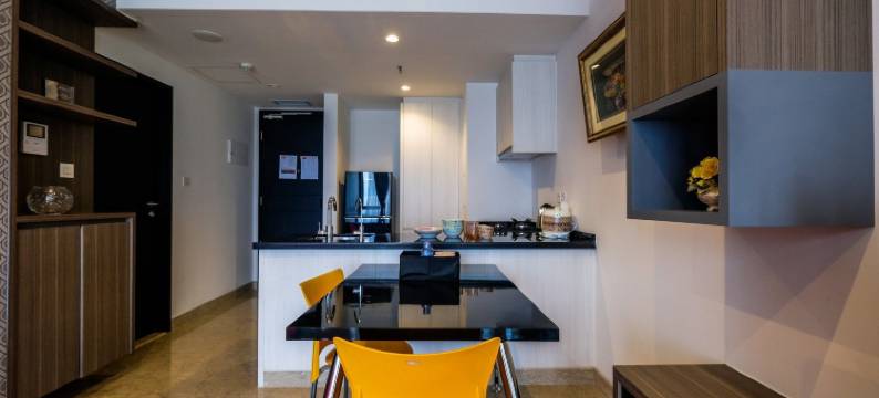 优雅 1 居布朗兹 BSD 公寓酒店 - 艾昂购物中心附近(Elegant 1Br Branz BSD Apartment Near Aeon Mall)图片