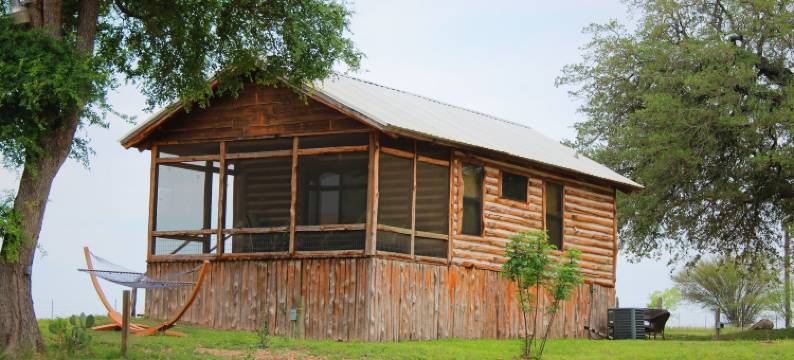 孙子的蓝河营地的原木小屋1(Log Cabin 1 at Son's Blue River Camp)图片