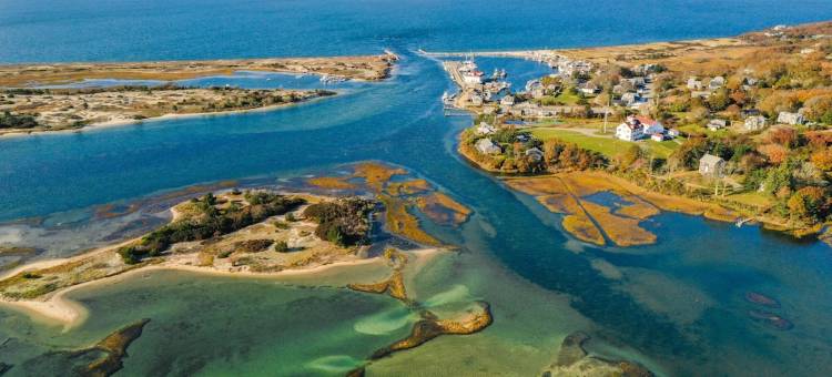 Menemsha Pond views & access! Mid-century renovated beach house. Dogs welcome.图片
