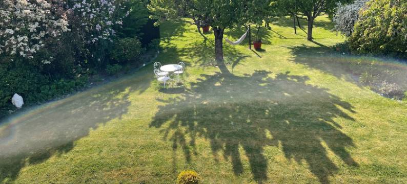 Chez Béa Calme Avec sa Jolie Vue Sur Jardin, Confort assuré图片