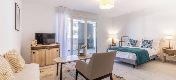 Zenao 公寓酒店 维尔纽夫-卢贝(Zenao Appart'hôtels Villeneuve Loubet)图片