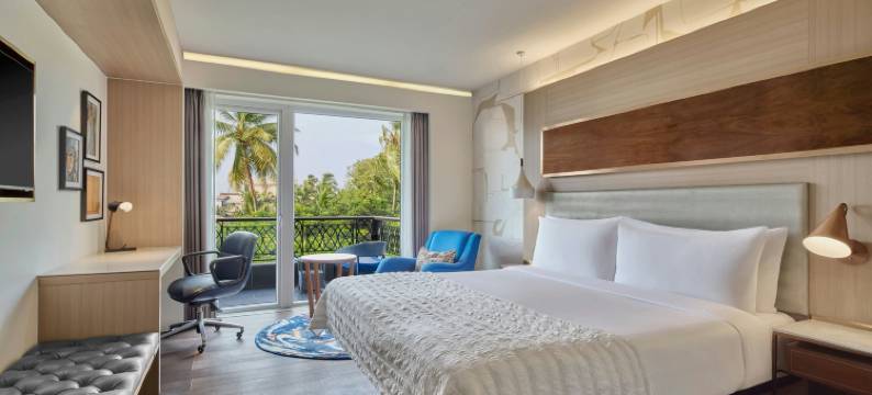 果阿卡兰古特艾美酒店(Le Méridien Goa, Calangute)图片