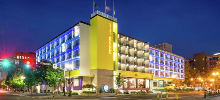 Staypineapple酒店-玫瑰酒店-波特兰市中心(Staypineapple, Hotel Rose, Downtown Portland)图片