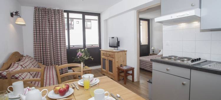 圆形轨道点欧戴斯居家酒店(Résidence Odalys le Rond Point des Pistes)图片