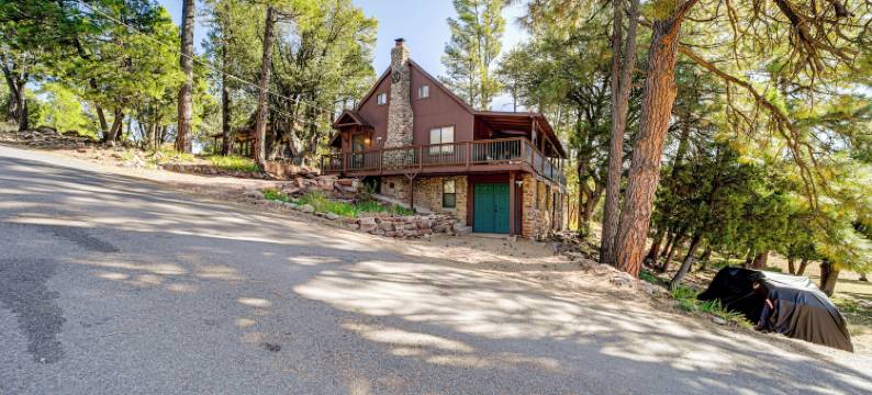 热水浴缸，游戏室：宠物友好的松树小屋！(Hot Tub, Game Room Dog-Friendly Pine Cabin!)图片