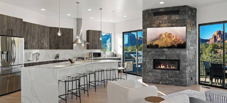 NEW Sedona Uptown Dream 4BR Wow! Views! Pool & Spa图片