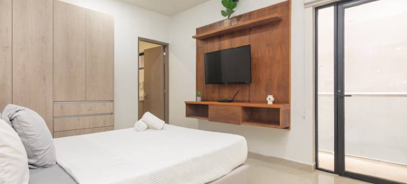 Luxury 1BR with balcony, Direct Access to 5th Ave图片