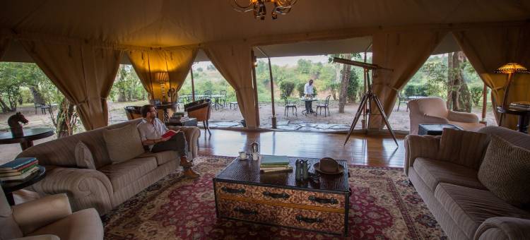 艾勒瓦纳沙河马赛伊马拉酒店(Elewana Sand River Masai Mara)图片