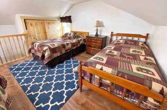 Snowmobile Access & Close to Oak Mt. Ski - Cozy Cabin, Peaceful-Sleeps 6