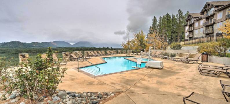 山景和泳池通道：克利艾伦公寓！(CLE Elum Condo with Pool Access and Mountain Views)图片