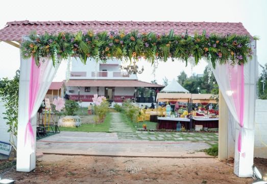 Dharmik Heritage Villa-Luxury Farmhouse near Bangalore Hotel Overview