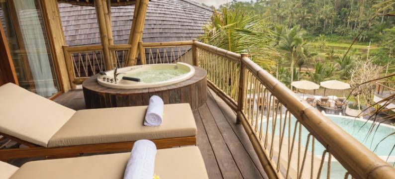 竹酒店-稻田景观(Bambootel Sawah View)图片