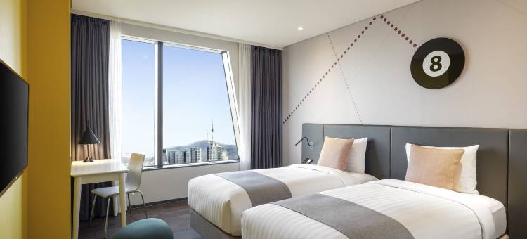 宜必思尚品首尔龙山区大使酒店 - 首尔龙城(Ibis Styles Ambassador Seoul Yongsan - Seoul Dragon City)图片