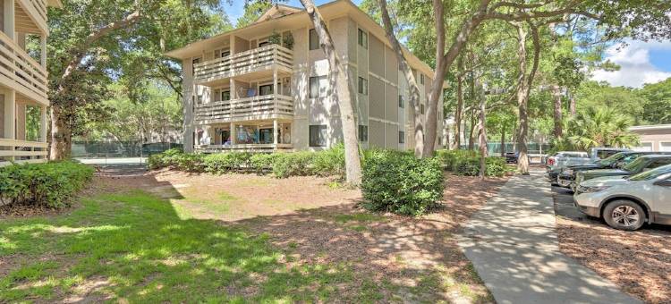 希尔顿黑德公寓：泳池平台通道，步行到海滩(Hilton Head Condo Pool Deck Access, Walk to Beach)图片