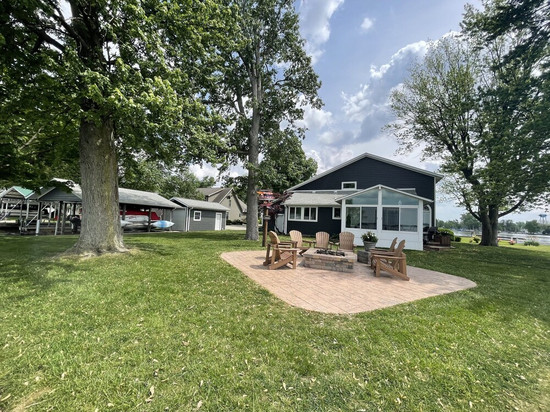Stunning Peninsula Views with Unmatched Privacy and Covered Boat Dock!
