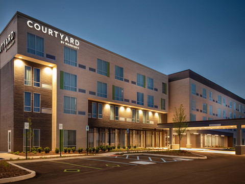 印第安纳波利斯西部赛道万豪万怡酒店